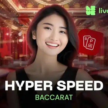 Hyper Speed Baccarat casino game by Evolution – featured logo at Shelbyspin