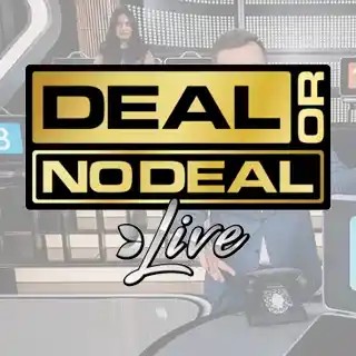 Deal or No Deal Live slot visual from Evolution available on shelbyspin.win