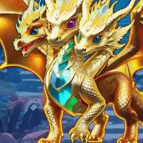 Dragon Treasure logo by KA Gaming at Shelbyspin