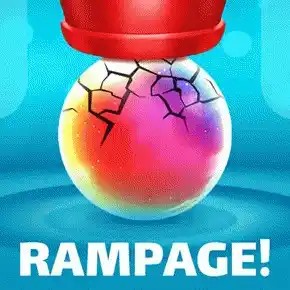 RAMPAGE! 94 slot logo by Gaming Corps at Shelbyspin