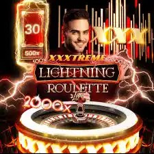 Live Dealer logo of XXXtreme Lightning Roulette from Pragmatic Play at Shelbyspin